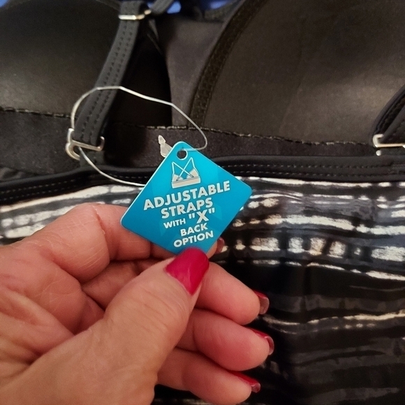 Free country high nwt neck braided tankini top - Picture 11 of 11